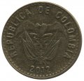 Колумбия 100 песо 2012 год - Герб (старый тип)