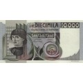 Италия 10000 лир 1976 (1982) год - UNC