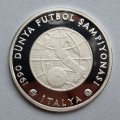Турция 20000 лир 1990 год - Чемпионат мира по футболу в Италии