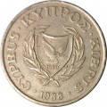 Кипр 20 центов 1988 год