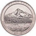 США 25 центов 2010 год - Национальный лес Маунт Худ (P)