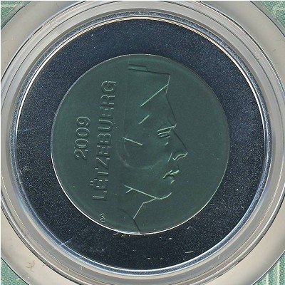 Люксембург 5 евро 2009 год