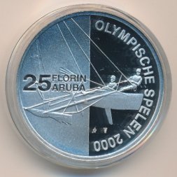Аруба 25 флоринов 2000 год