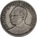 Гамбия 25 бутут 1971 год