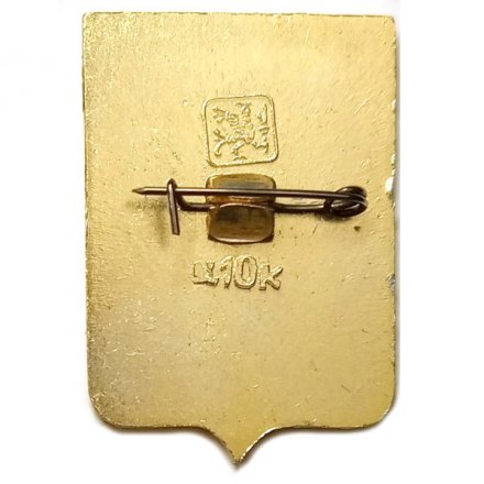 Значок Великие Луки. Псковская область. Герб. Серия &quot;Квадраты&quot;