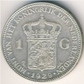 Нидерланды 1 гульден 1929 год