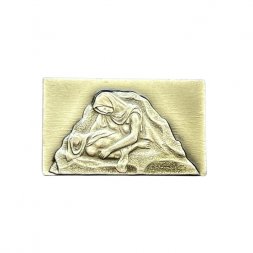 Значок Скульптурная композиция "Скорбь матери"