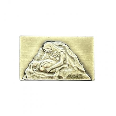 Значок Скульптурная композиция &quot;Скорбь матери&quot;