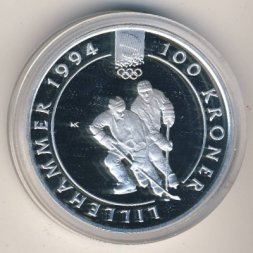 Норвегия 100 крон 1992 год