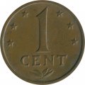 Антильские острова 1 цент 1976 год