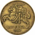 Литва 20 центов 2009 год