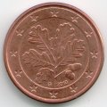 Германия 1 евроцент 2010 год (G)