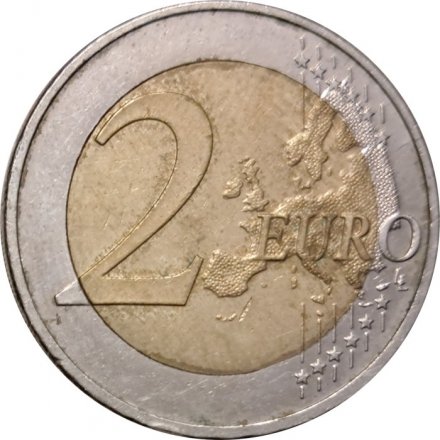 Германия 2 евро 2009 год - 10 лет Экономическому и валютному союзу (F)