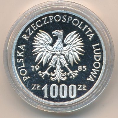Польша 1000 злотых 1985 год
