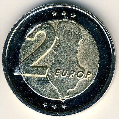 Болгария 2 евро 2004 год (Unusual)