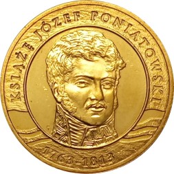 Польша 2 злотых 2013 год - 200 лет со дня смерти принца Юзефа Понятовского