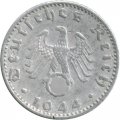 Третий Рейх 50 рейхспфеннигов 1944 год (F)