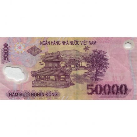 Вьетнам 50000 донгов 2020 год - Хо Ши Мин. Древний город Хюэ - VF-