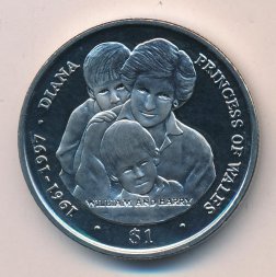 Сьерра-Леоне 1 доллар 2007 год