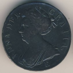 Великобритания 1 крона 1707 год