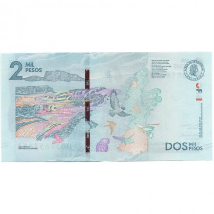 Колумбия 2000 песо 2018 год - Дебора Аранго Перес - UNC