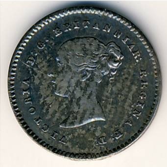 Великобритания 2 пенса 1844 год