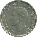Великобритания 6 пенсов 1944 год