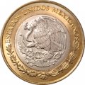 Мексика 10 песо 2015 год UNC