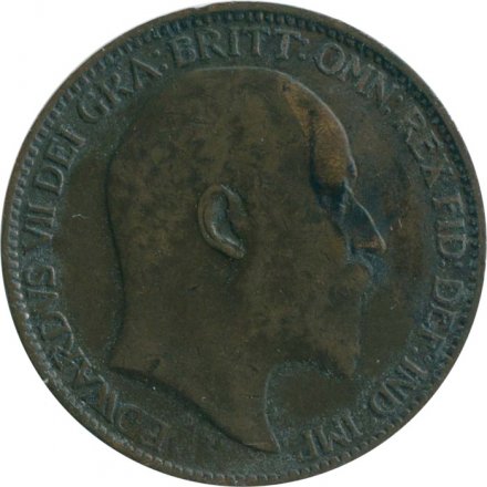 Великобритания 1 фартинг 1913 год