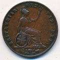 Великобритания 1 фартинг 1826 год