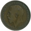 Великобритания 1/2 пенни 1919 год