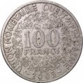 Западная Африка 100 франков 2005 год