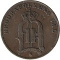 Швеция 1 эре 1890 год - Король Оскар II