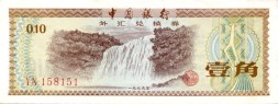 Китай 10 фень 1979 год - Водопад