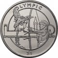 Сьерра-Леоне 1 доллар 2012 год - XXX летние Олимпийские Игры, Лондон 2012. Стрельба из лука
