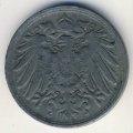 Германия 10 пфеннигов 1917 год (цинк, не магнитная)