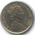 Гибралтар 5 пенсов 2007 год