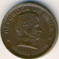 Чили 20 сентаво 1943 год