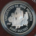 Эквадор 5000 сукре 1997 год - Иберо-американская серия