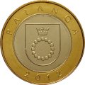 Литва 2 лита 2012 год - Курорты Литвы. Паланга UNC