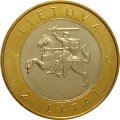 Литва 2 лита 2012 год - Курорты Литвы. Паланга UNC