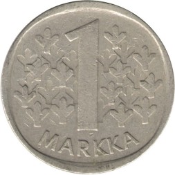 Финляндия 1 марка 1973 год