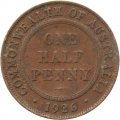 Австралия 1/2 пенни 1926 год