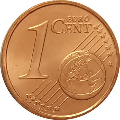 Словакия 1 евроцент 2010 год