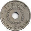 Норвегия 1 крона 1950 год - Король Хокон VII