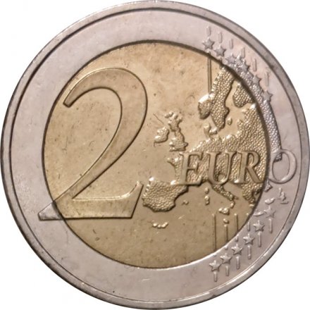 Греция 2 евро 2012 год - 10 лет наличному обращению евро
