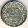 Дания 25 эре 1911 год