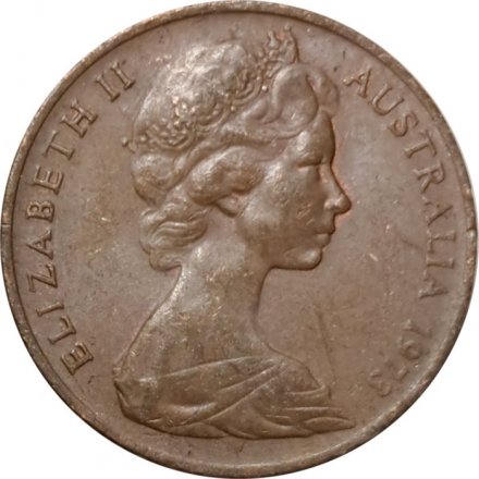 Австралия 2 цента 1973 год