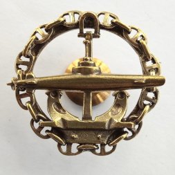 Знак Подводная лодка с цепью