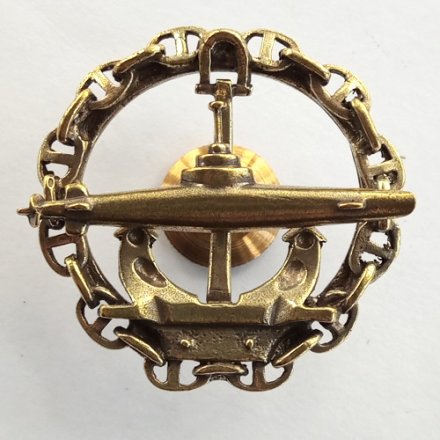 Знак Подводная лодка с цепью